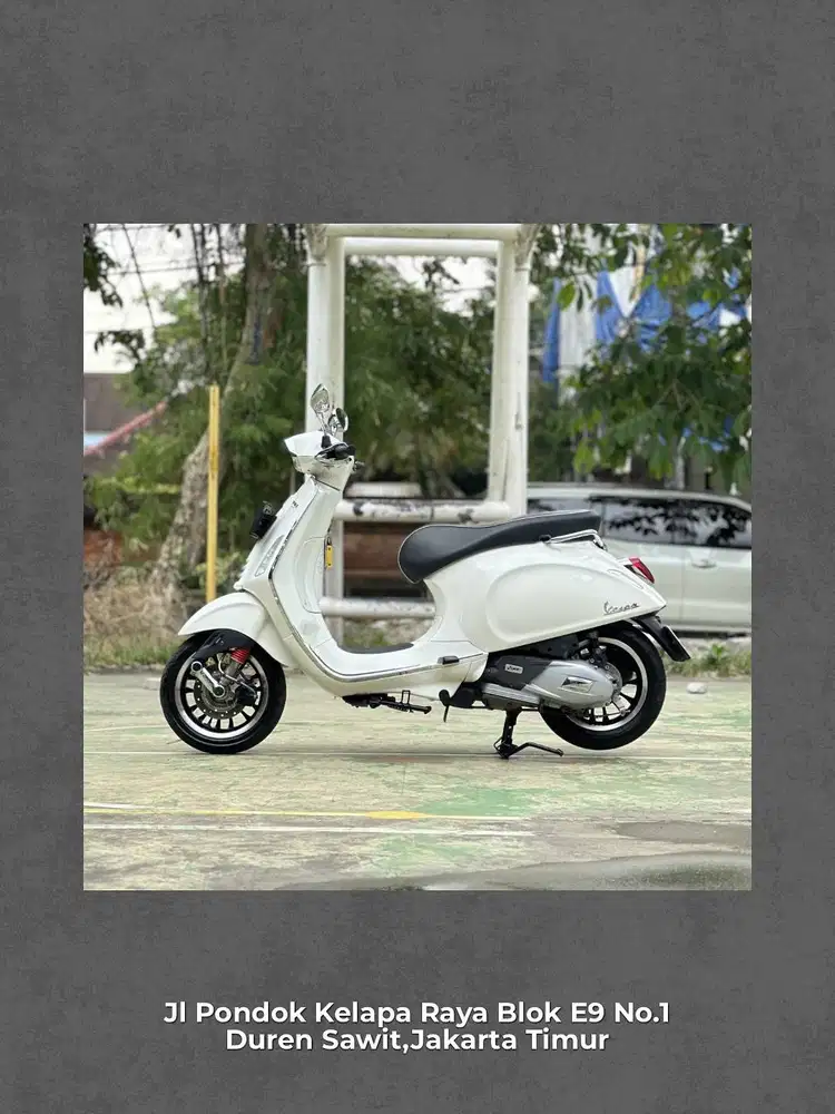 PIAGGIO VESPA SPRINT 150 IGET ABS LED TH 2021 WHITE INNOCENZA Perfect