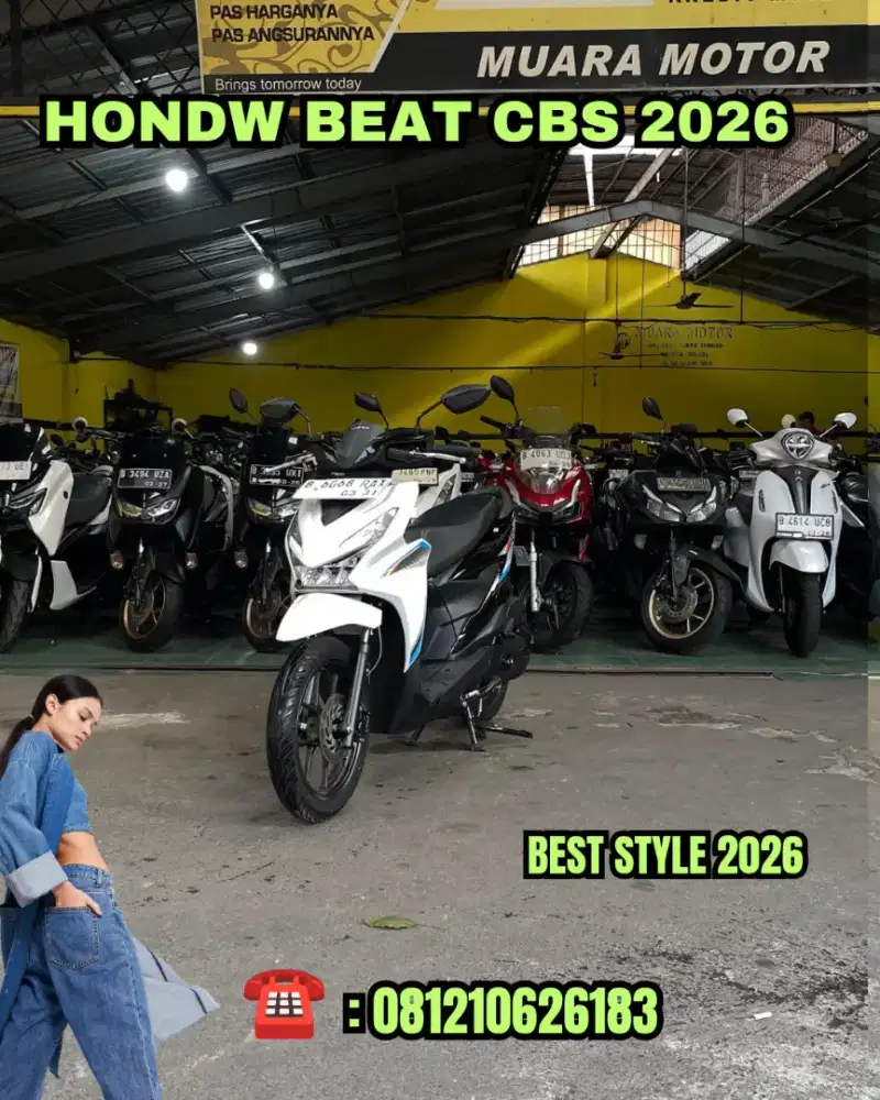 HONDA BEAT CBS 2026 CASH CREDIT