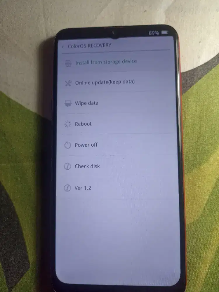 Minta reset terus.. Lainnya orinsemya