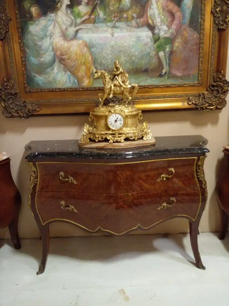 meja konsul marmer davinci