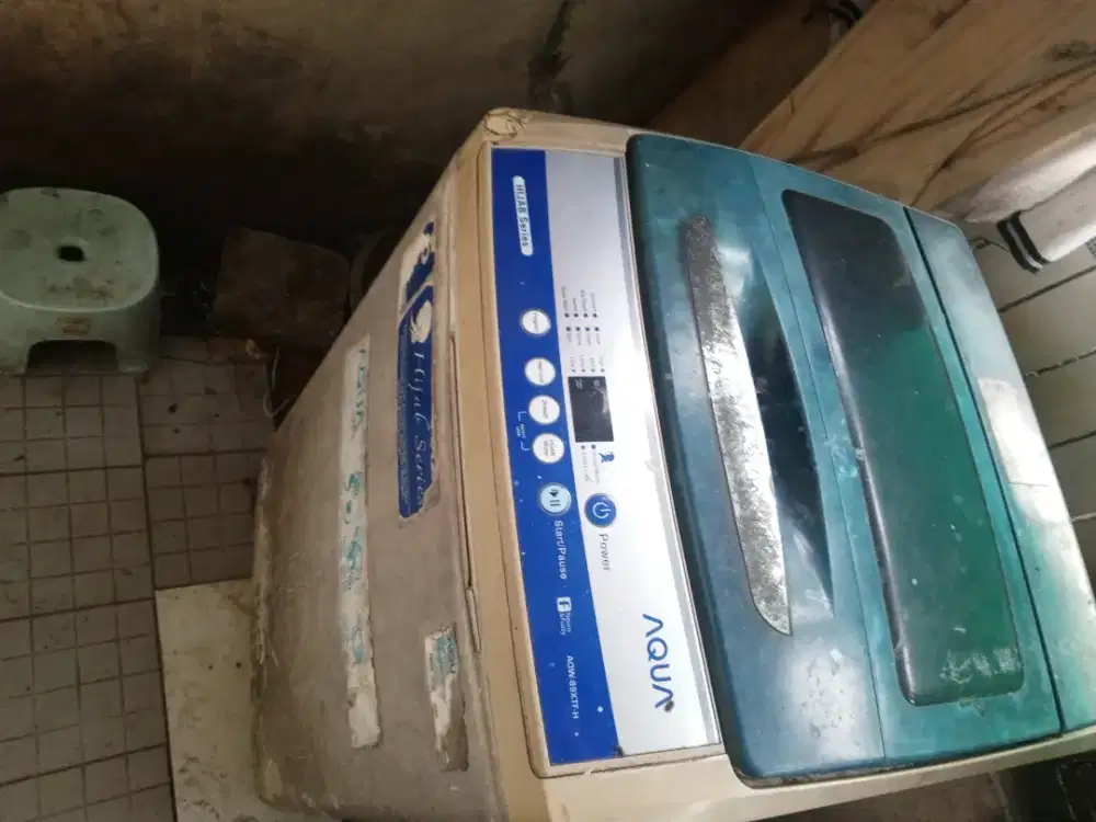 Mesin cuci Aqua 1 tabung