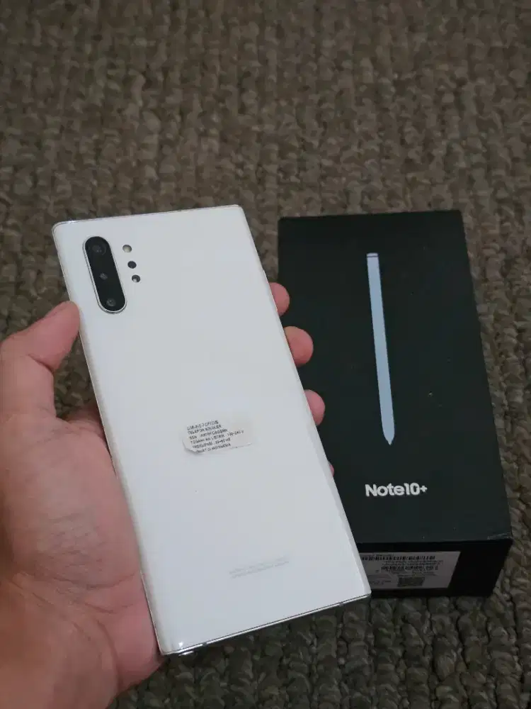 Samsung Note 10+ ram 12/256 RESMI SEIN