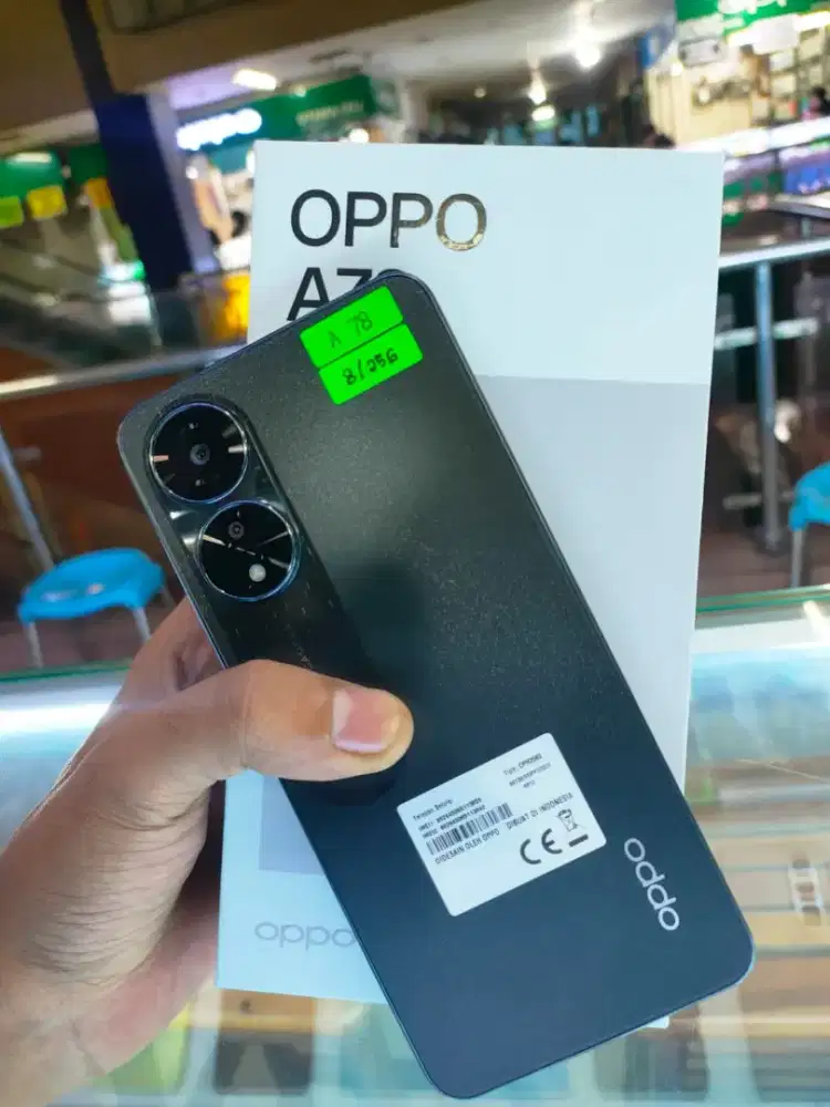 oppo a78 ram 8/256 mulus