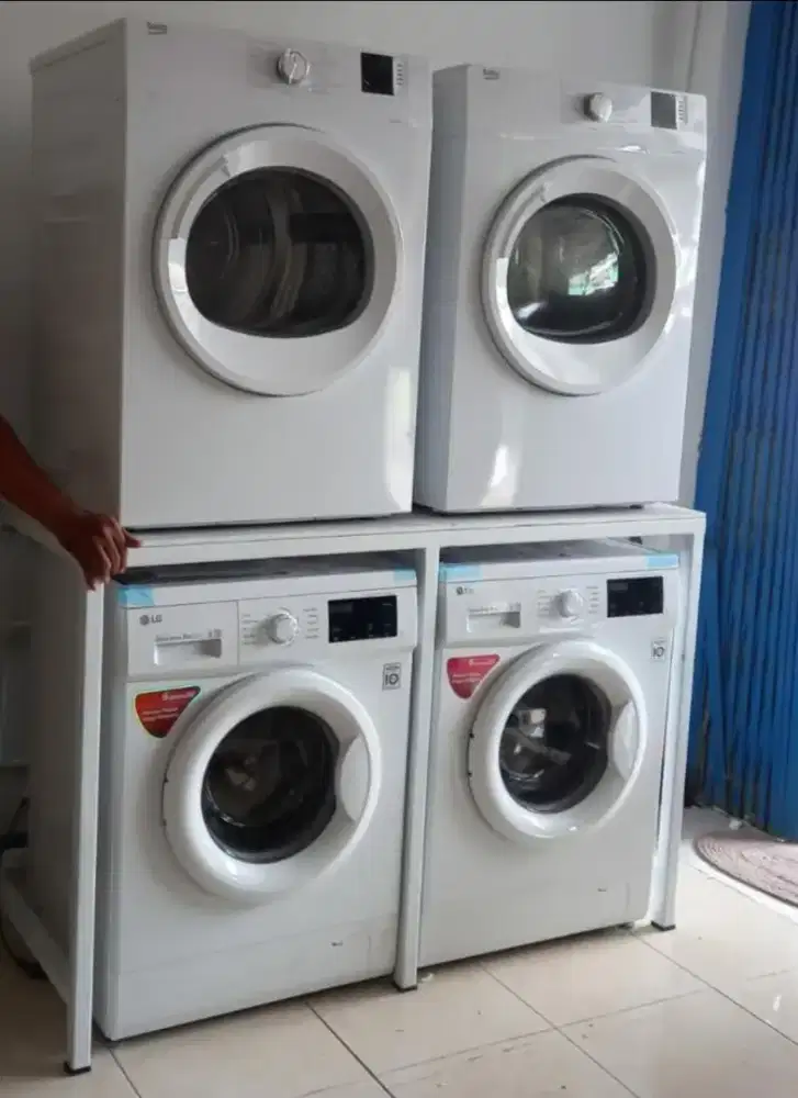 Paket Usaha Laundry 2 Mesin Cuci 2 Mesin Pengering Beko Siap Buka