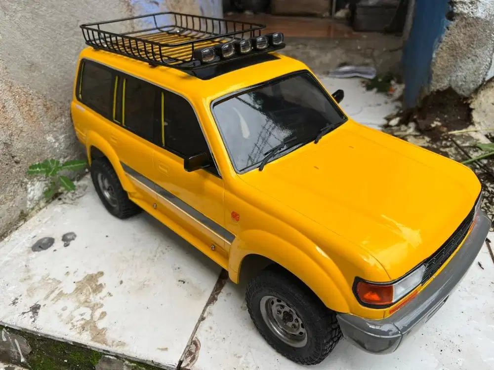 Rc adventure 1/10 traxxas trx4 hard body vx80