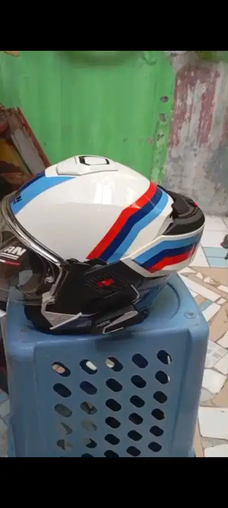 Nolan N120-1 Size L, baru sekali pakai + intercom Jabbre