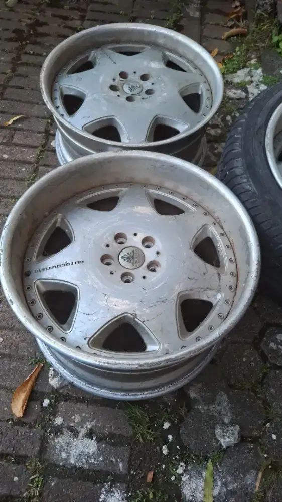 Velg Autocouture Magnifique Japan Three Piece 8.5/10.5 Murah saja 10jt