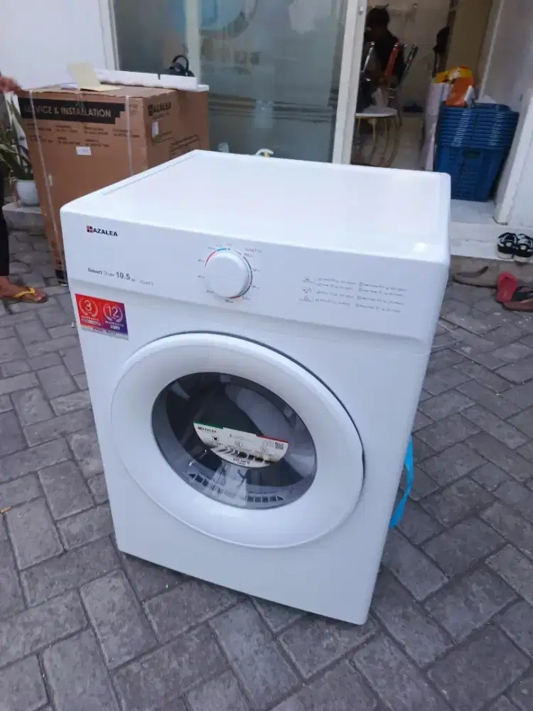 MESIN PENGERING PAKAIAN - DRYER GAS AZALEA 10.5KG HEMAT LISTRIK