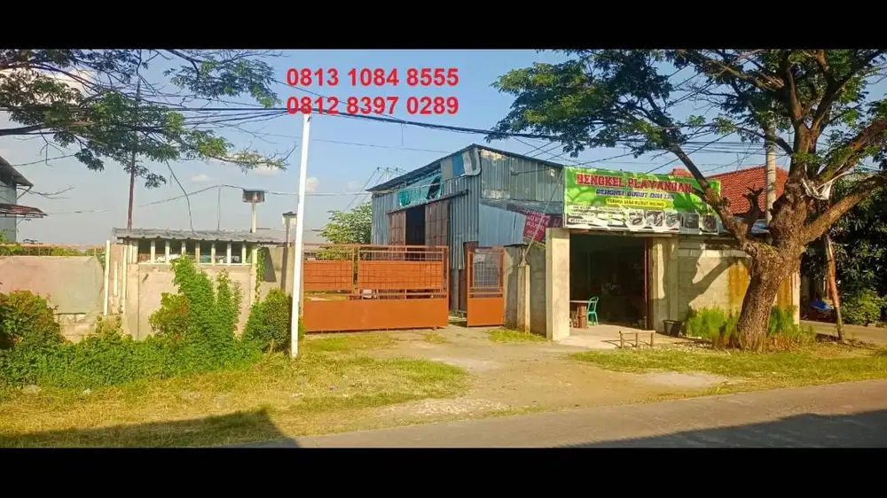 Gudang Workshop Tanah 6720 m2 Beserta Klinik Pratama Aktif -Sudah BPJS