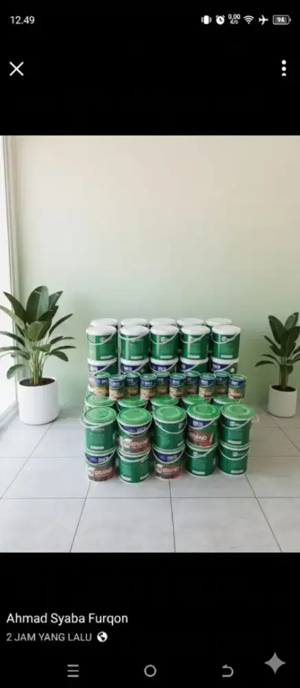 CAT TEMBOK NO BRAND BKB PAINT