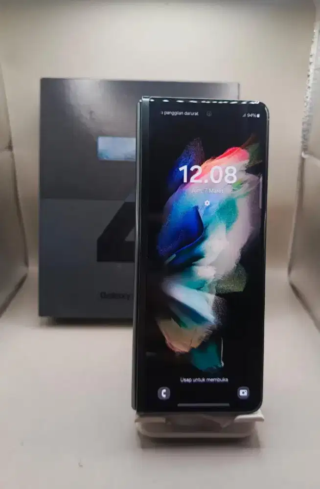 JUAL BU SAMSUNG Z FOLD 3 5G RAM 12/512GB ORIGINAL SEIN MULUS