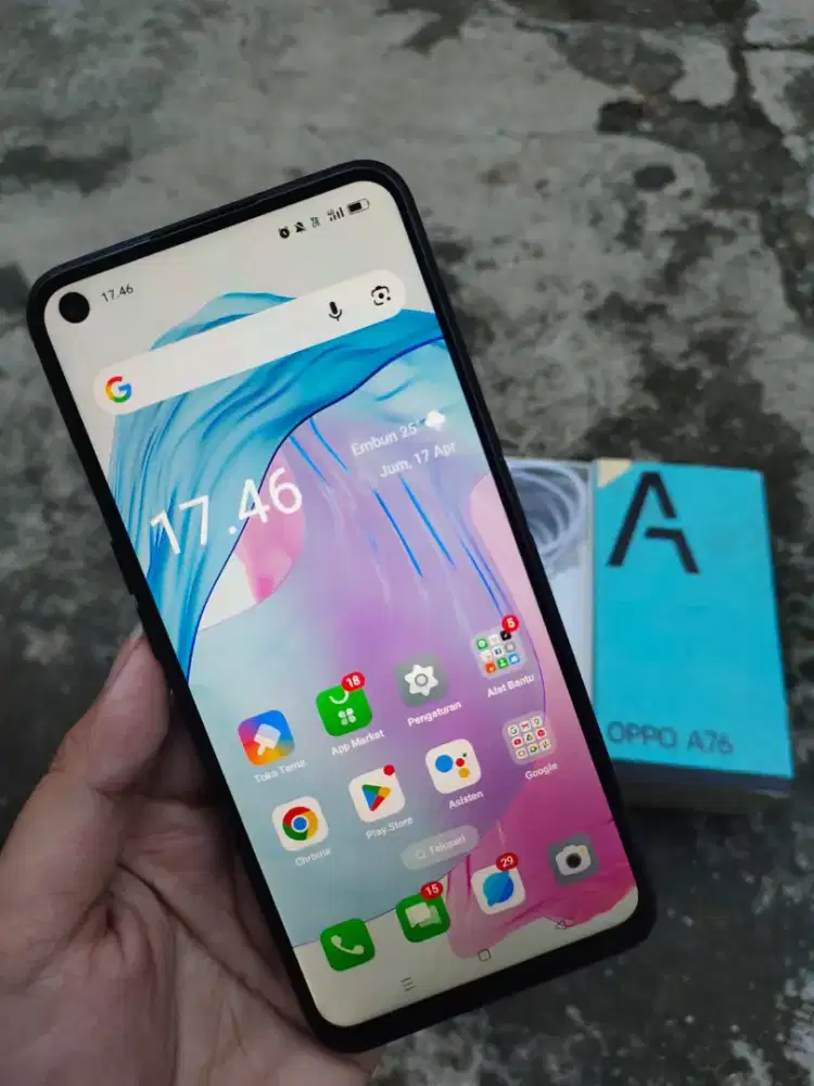 Oppo A76 ram 6+6/128