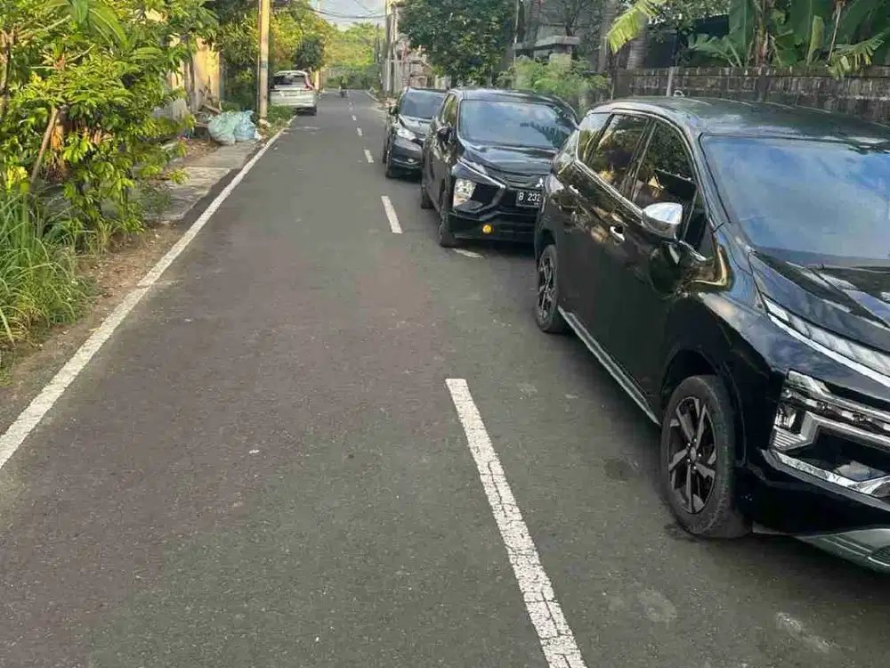 Rent Tanah 650M2 Tembok Kliling Strategis Tk Badung Renon Jl7mtr Aspal