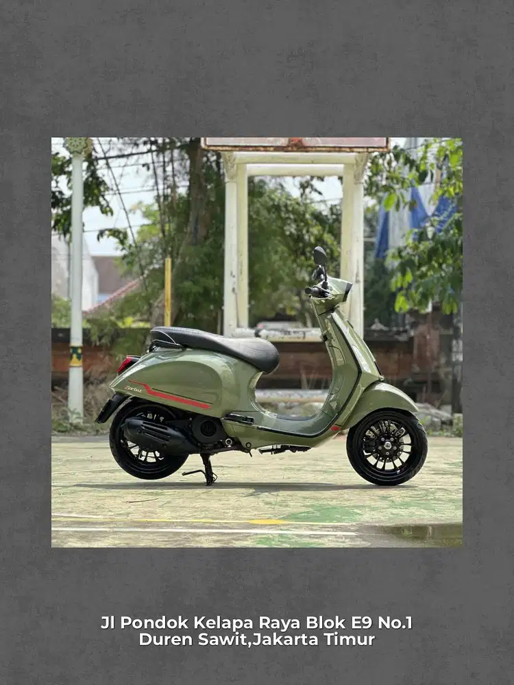 PIAGGIO VESPA SPRINT S150 IGET ABS LED TH 2023 GREEN TENANCE Perfect C