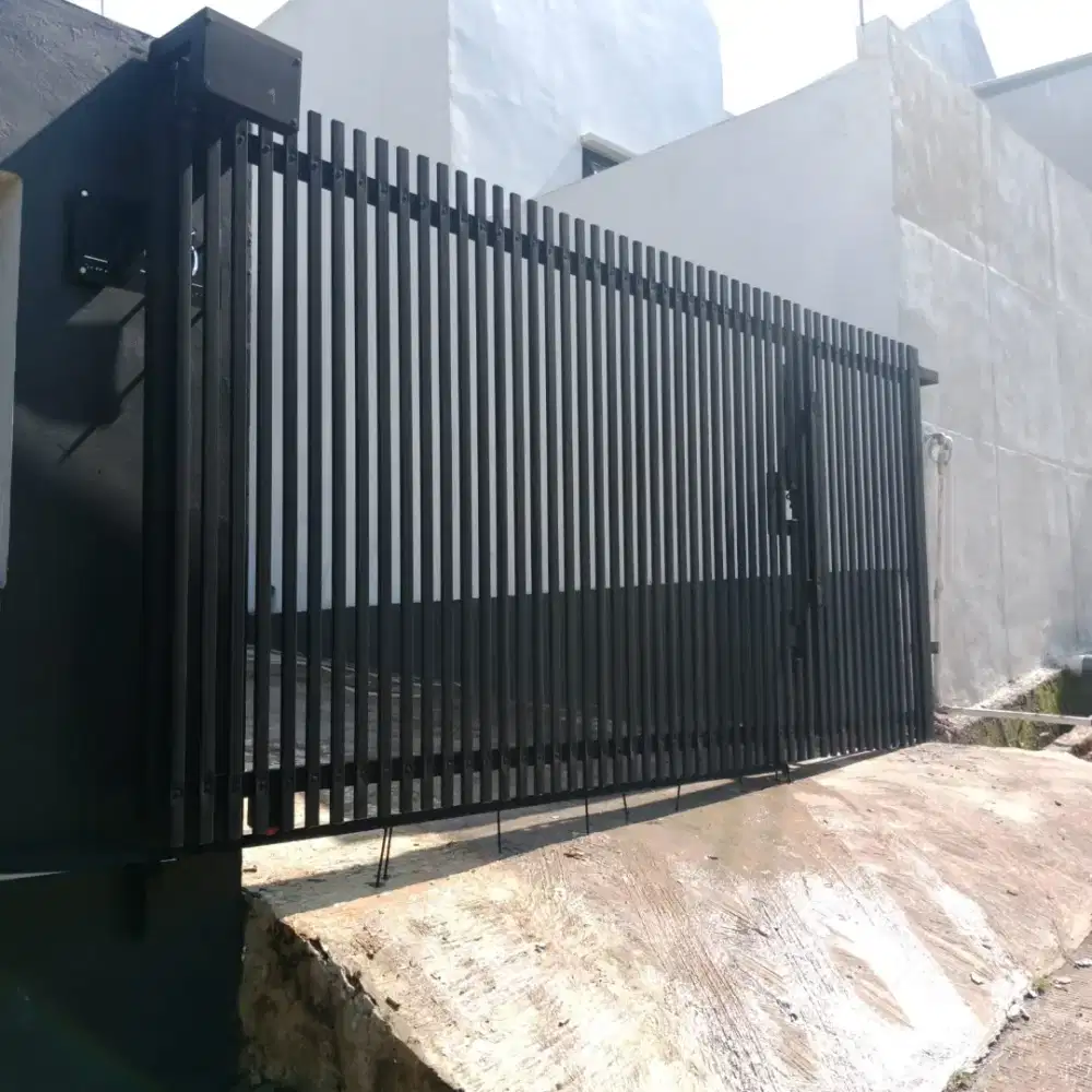 Pagar minimalis hollow galvanis