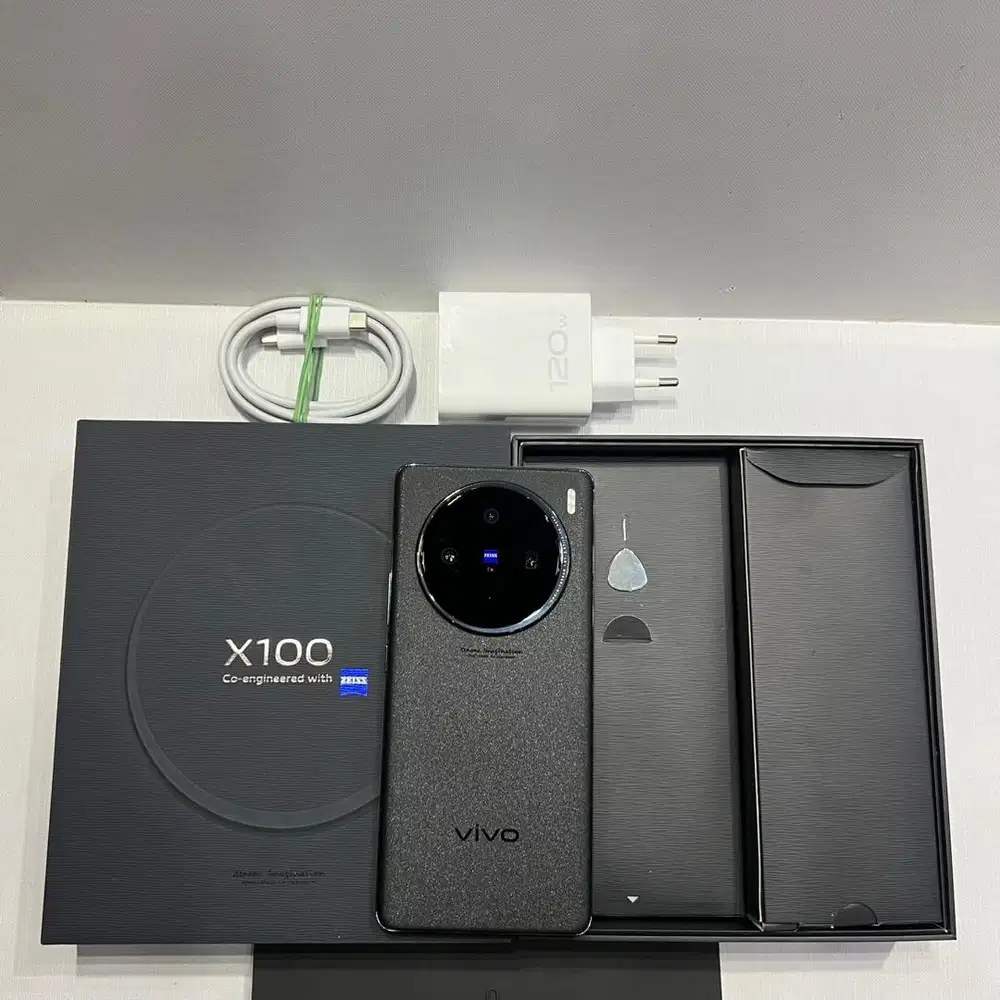 vivo x100 256gb resmi mulus like new fullset original no minus