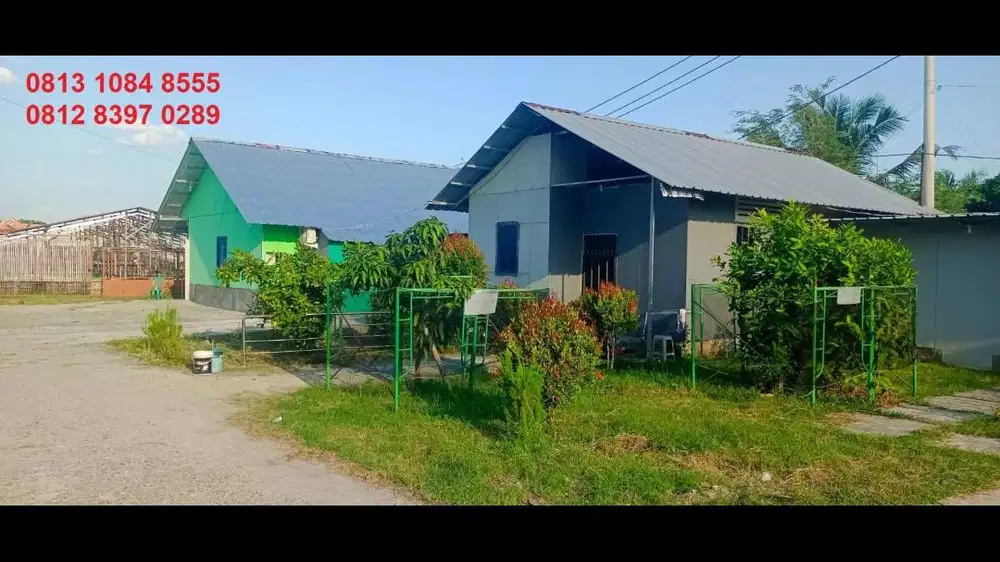 Tanah Kosong ada Gudang Workshop & Klinik Pratama Aktif - Sudah BPJS