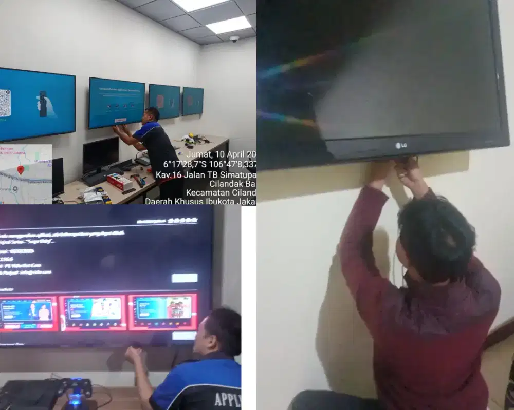 Braket +pasang atau jasa pasang terima rapih breket bracket led tv