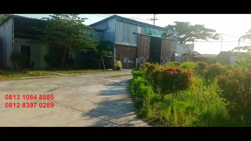 Workshop Gudang Tanah 6720m2 Beserta Klinik Pratama Aktif - Sudah BPJS