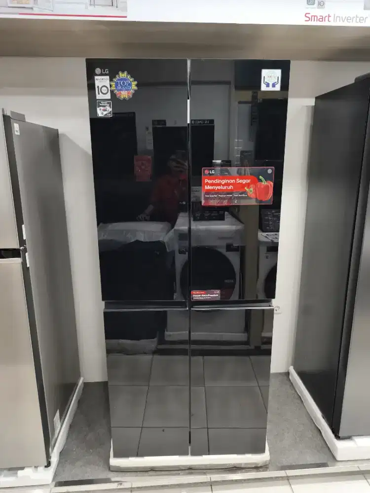 KULKAS LG 4 PINTU LOW WATT