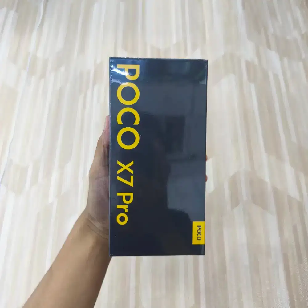 POCO X7 Pro 12/512 Baru Segel Garansi Resmi