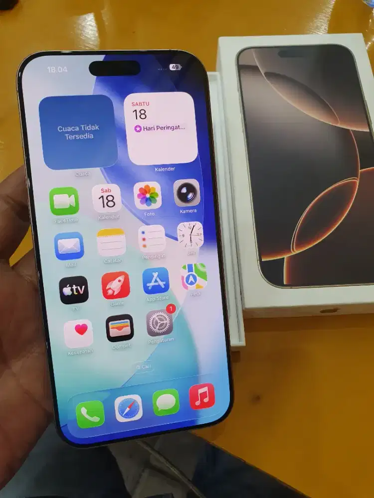 Iphone 16 pro max 256 gb ibox resmi