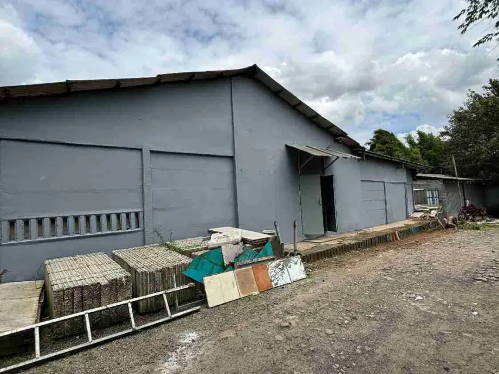 Disewa Kavling Workshop Diklat Pemda Tangerang Luas 714 M2 Ada Kantor Mess Mess dan Gudang