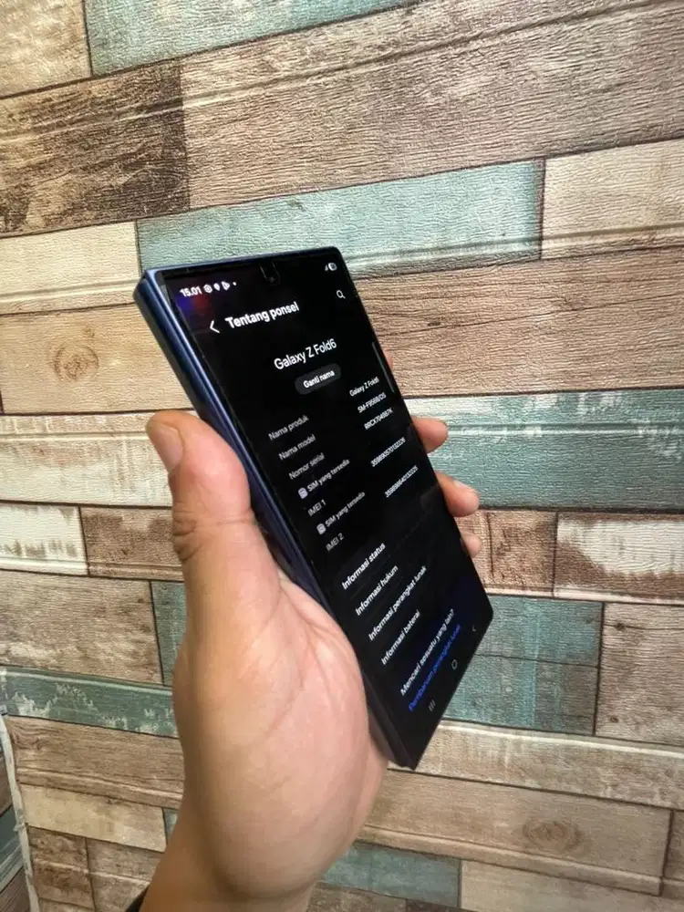 samsung fold 6 12/256 blue resmi