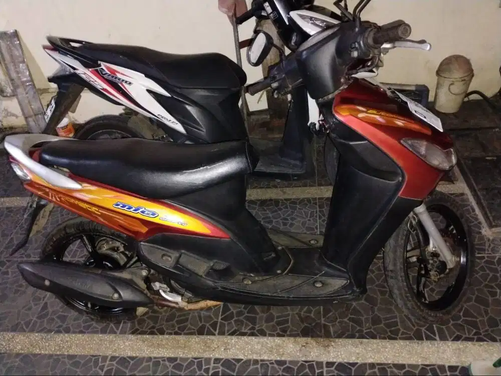 Yamaha Mio Sporty 2009 Samsat Kawaluyaan SS Lengkap, Minus Pajak Mati