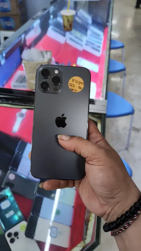 iphone 12 pro Max 256GB BH 100% ex ibox harga joss