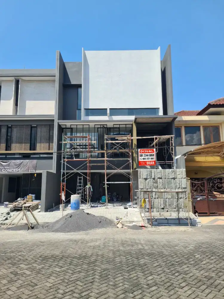 Dijual Rumah Baru Modern Manyar,Kertajaya,Merr,Dharmahusada,Jawa Timur