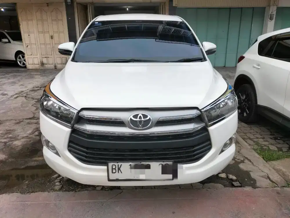 Odo 80rb‼️Toyota Innova Reborn G Bensin AT Matic putih 2018
