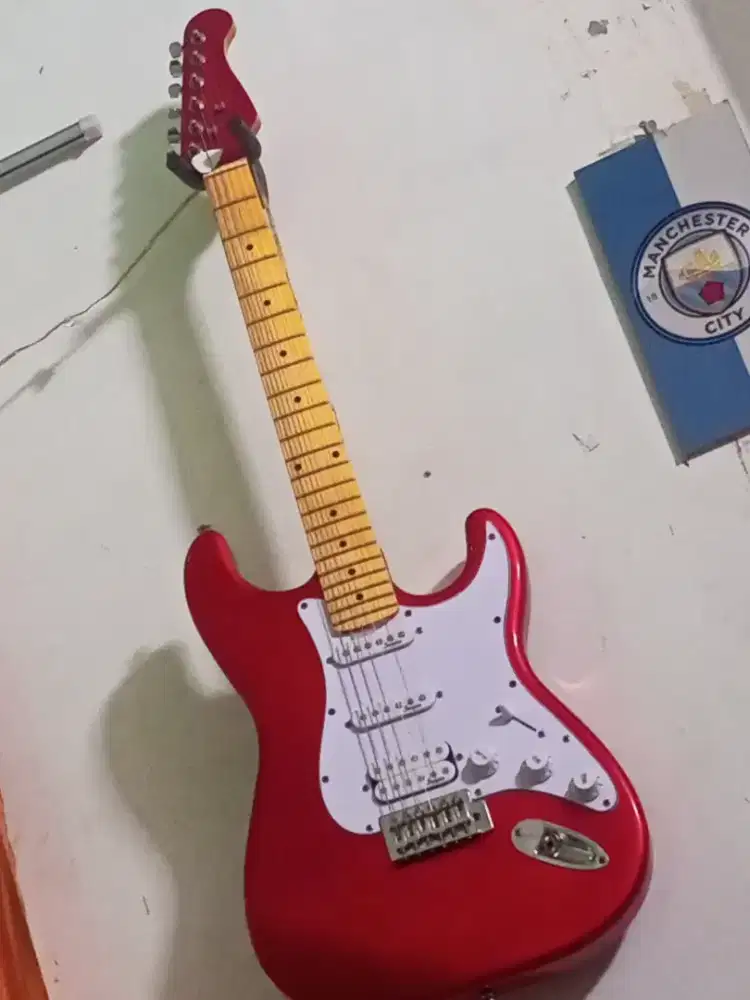 Gitar listrik + ampli + efek gitar