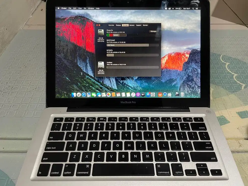 Macbook Pro 2012 i7 Ram 8gb