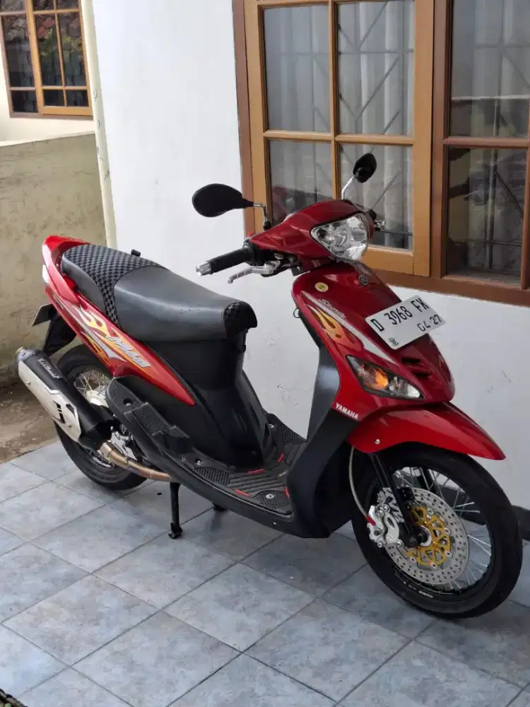 Mio sporty 2008 merah marun