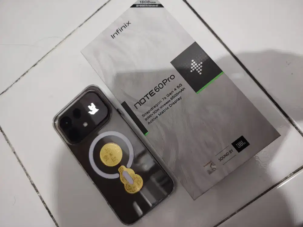 Infinix note 60 pro 8/256 like new