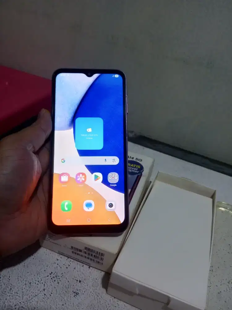 Samsung A14 5G ram 6/128GB fulset no minus