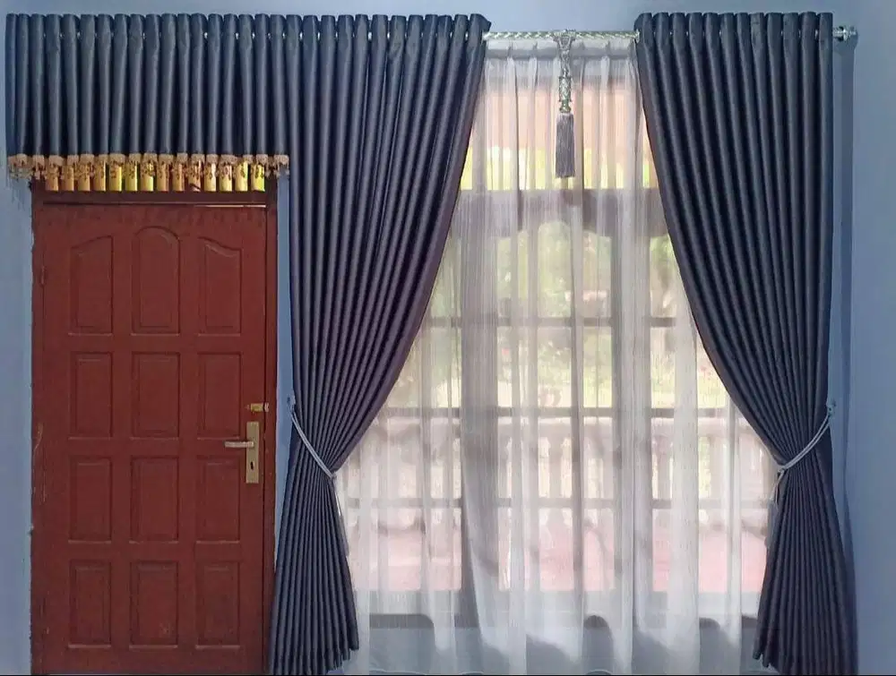 Dijual Gorden Jendela Terbaru Minimalis Mewah Murah Gordyn Hordeng