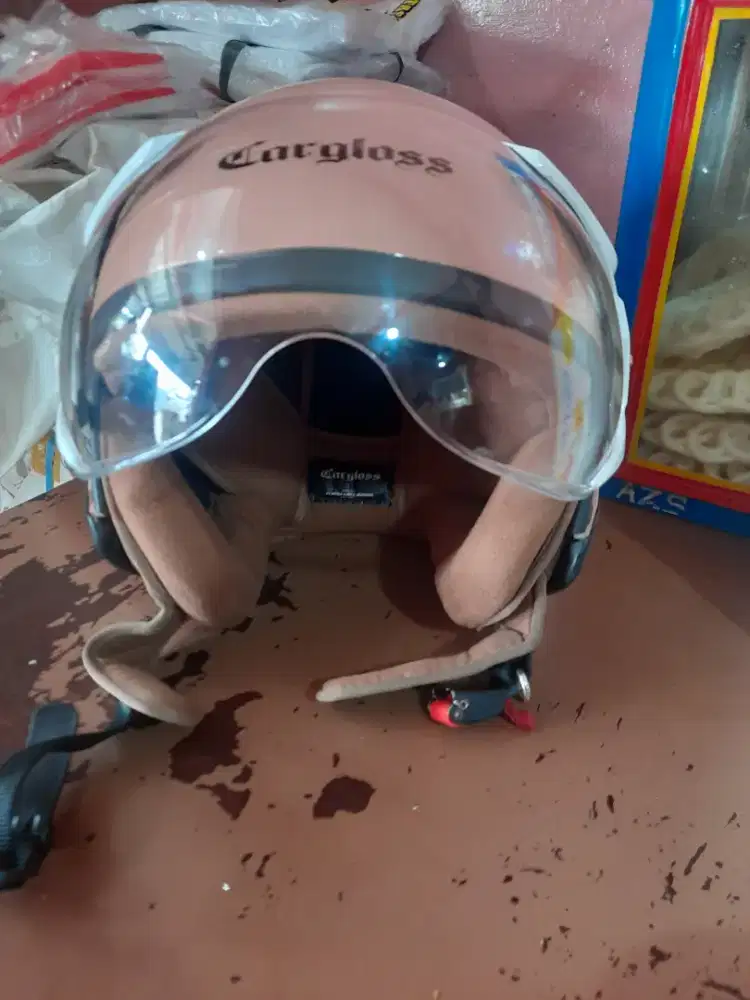 Helm Cargloss Hijab Wanita – Warna Pink, Nyaman & Stylish