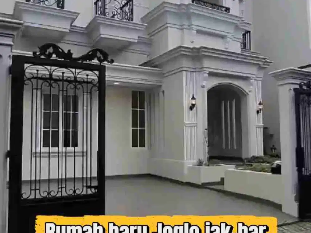 Brand New! Rumah Mewah 2 Lantai Dalam Komplek Dekat Akses Tol Joglo Jakarta Barat