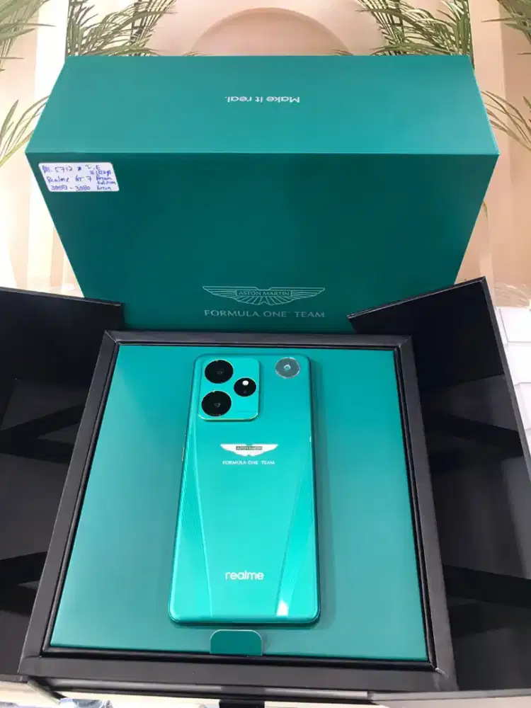 Realme GT 7 16/512gb Aston Martin editon second bergaransi resmi