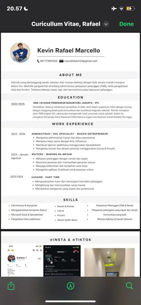 FNB - BARISTA WAITERS