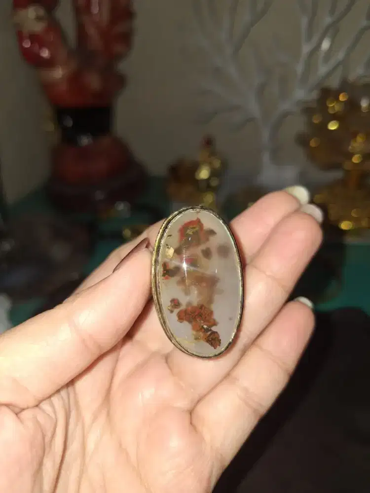 Batu cincin batu akik 
Lumut gamabr naga 
Limited edition 
Barang tera