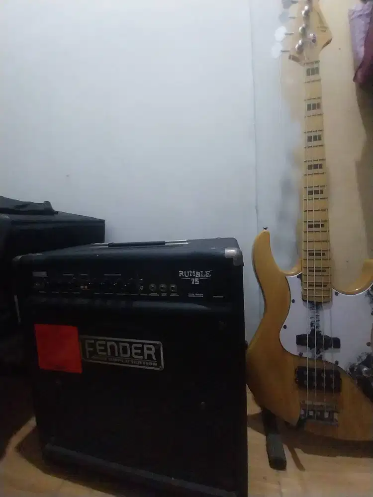 Jual bass dan amply fender 12 in