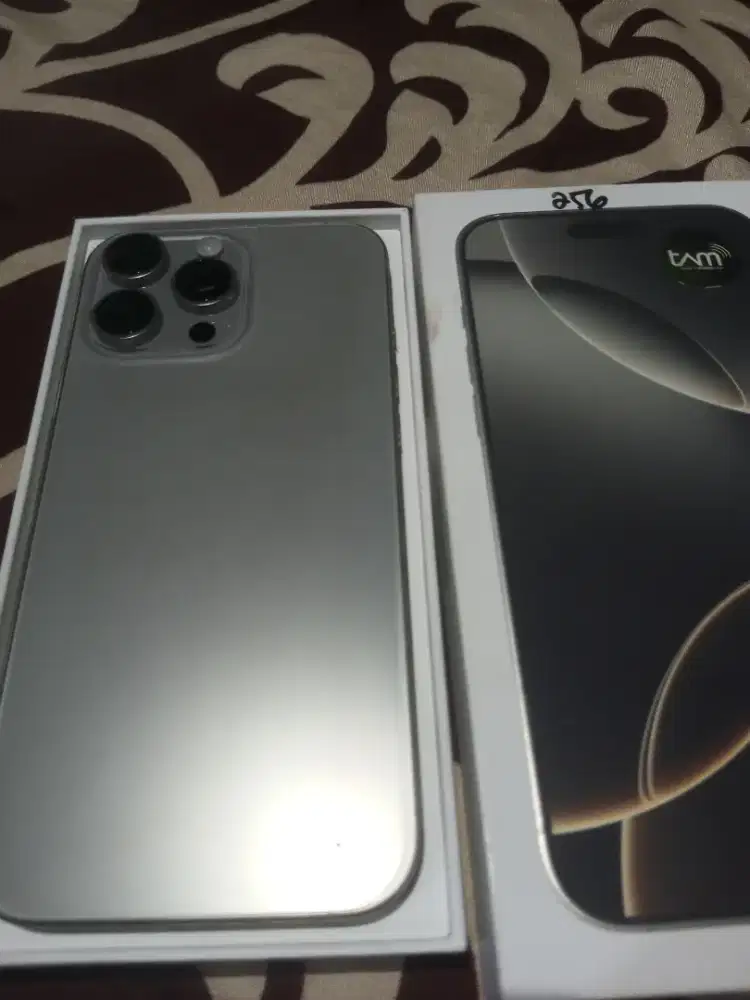 Iphone 16 promax 256 iBox natural titanium bh100