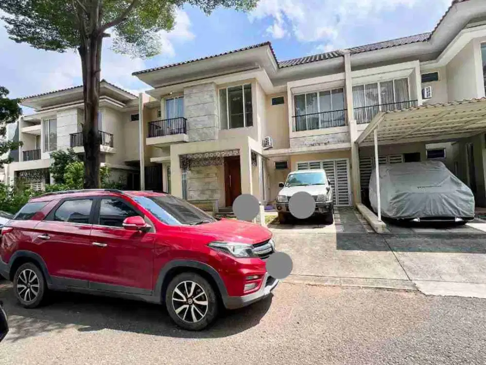Dijual Rumah Cluster Sutera Renata Aruna Alam Sutera Tangerang