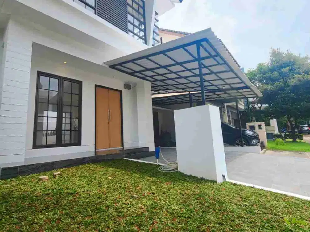 Dijual Rumah Baru dengan Desain Cantik dan Perumahan Nyaman di Emerald Residence Bintaro, Pd. Aren, Tangerang Selatan
