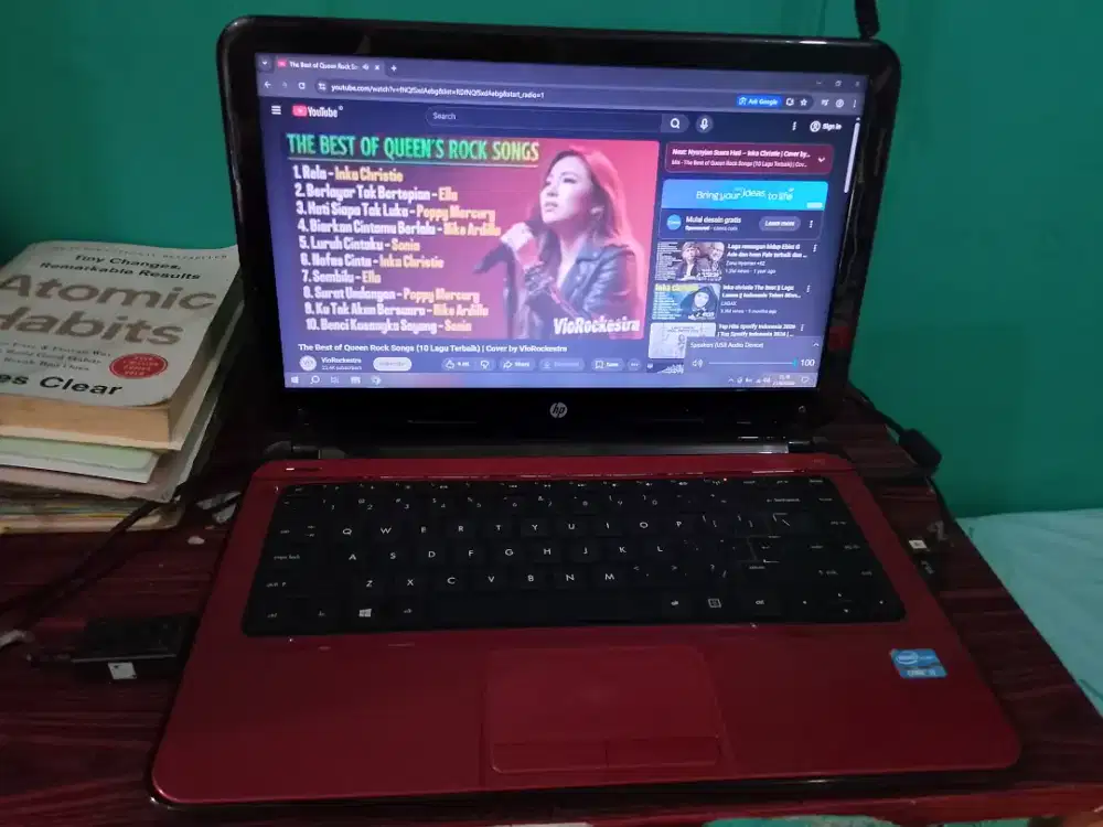 Laptop HP i3 Ram 6 HDD 500