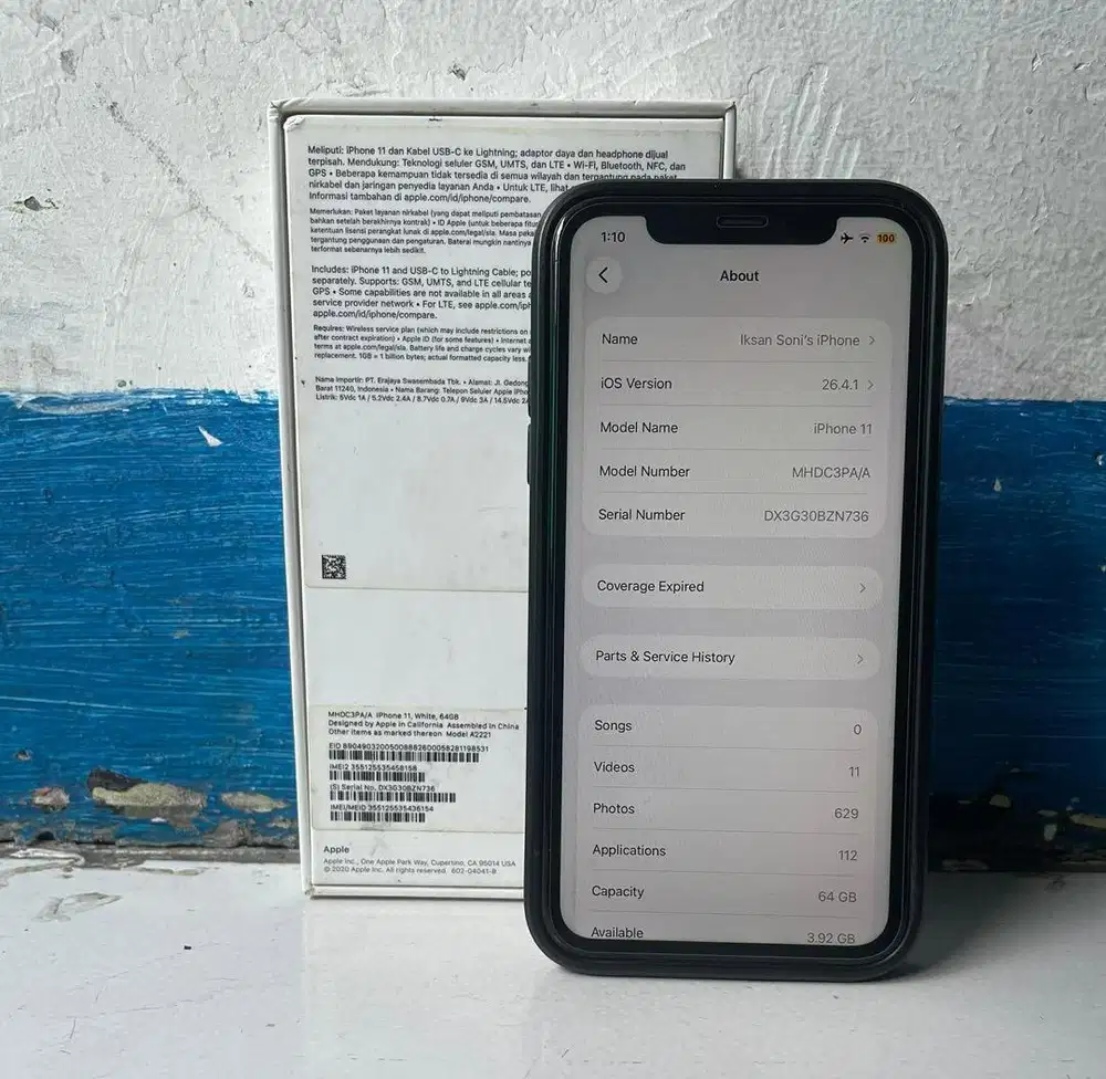iPhone 11 64 GB Ex-iBox