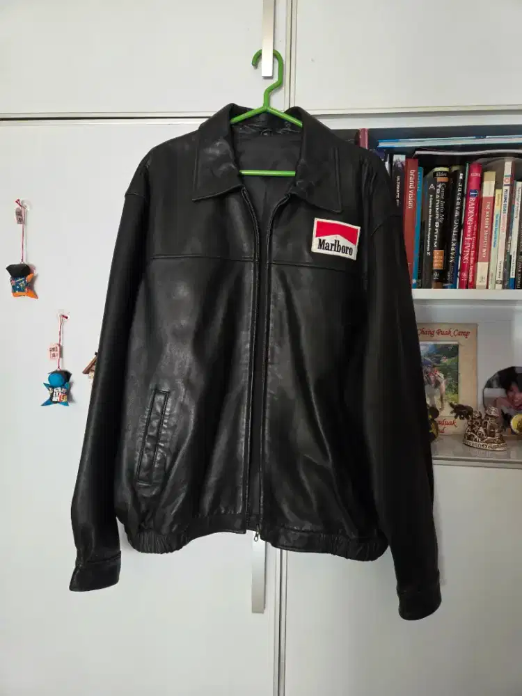 Jaket Kulit Sapi Macho Marlboro XL